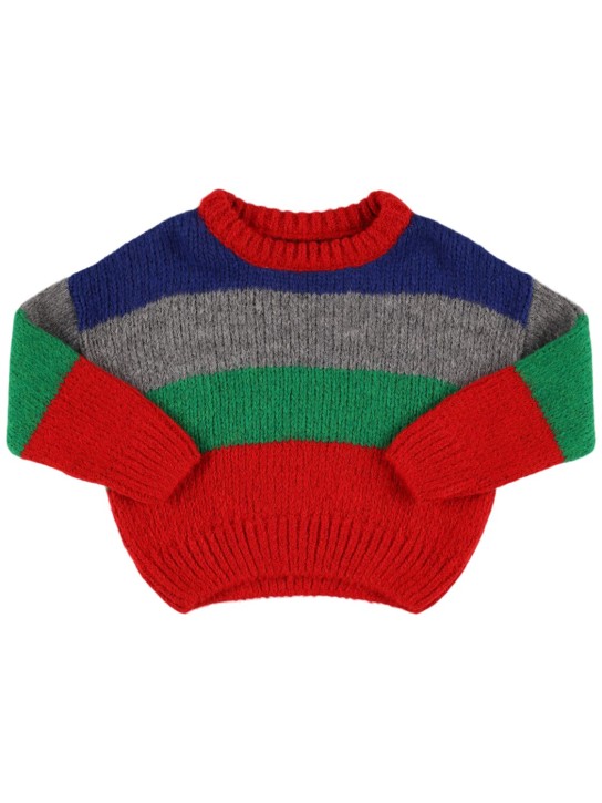 The New Society: Sweater aus Acrylmischstrick - Bunt - kids-girls_0 | Luisa Via Roma