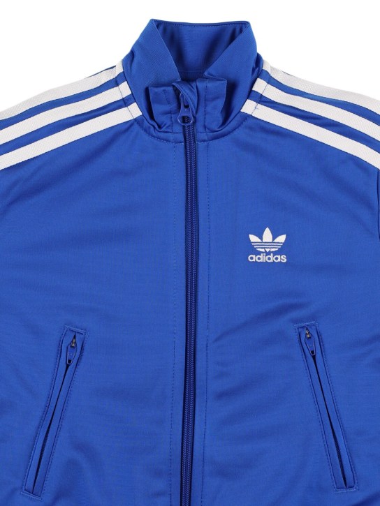 adidas Originals: Recycled poly track jacket & pants - Blue - kids-girls_1 | Luisa Via Roma