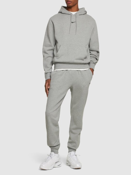 Nike: Nocta Cardinal hoodie - Heather Grey - men_1 | Luisa Via Roma