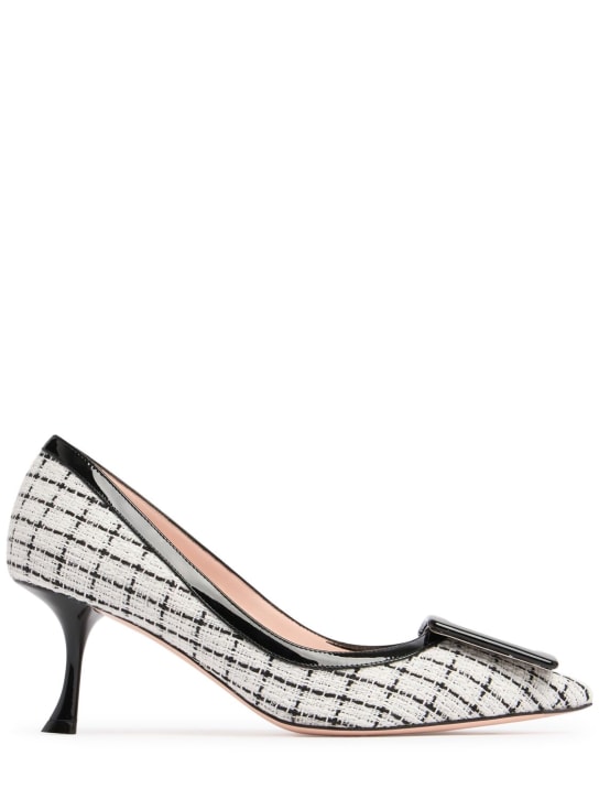 Roger Vivier: 65mm Viv In The City bicolor pumps - women_0 | Luisa Via Roma