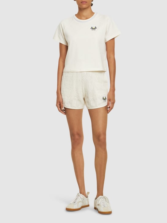 PUMA: Palomo Baby cropped t-shirt - women_1 | Luisa Via Roma