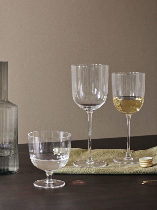 Ferm Living: Set of 2 Host white wine glasses - ecraft_1 | Luisa Via Roma