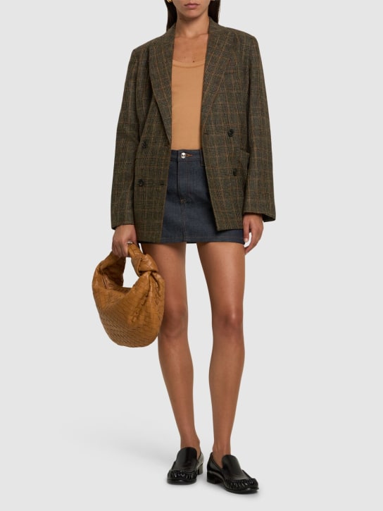 A.P.C.: Lucy wool jacket - Brown - women_1 | Luisa Via Roma