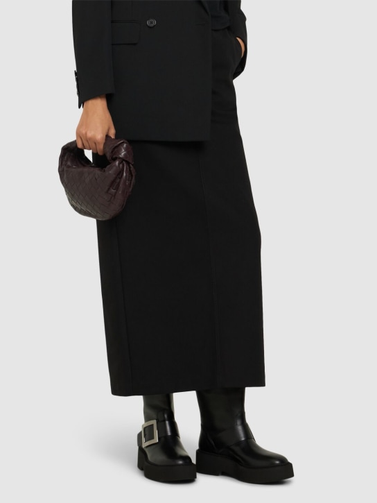 Roger Vivier: 30mm Viv Rangers leather ankle boots - Black - women_1 | Luisa Via Roma