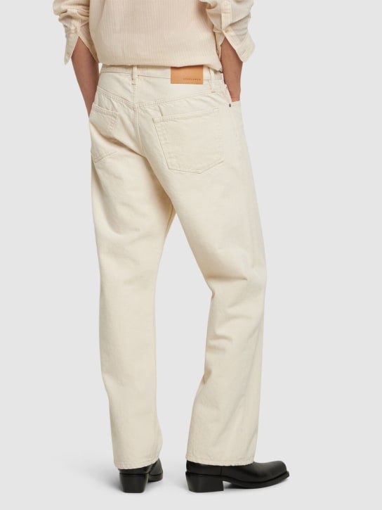 SUNFLOWER: L34 Ecru loose jeans - men_2 | Luisa Via Roma