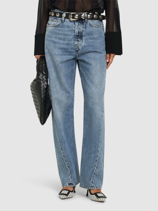 Roger Vivier: 65mm Viv In The City bicolor pumps - women_1 | Luisa Via Roma