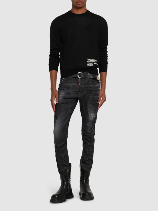 Dsquared2: Jeans aus Denim „Tidy Biker“ - men_1 | Luisa Via Roma