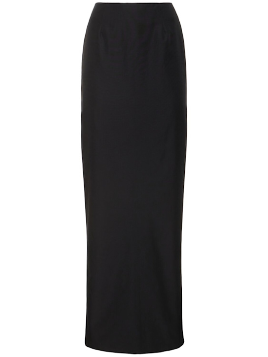 Cotton blend long skirt - Thumbnail 1