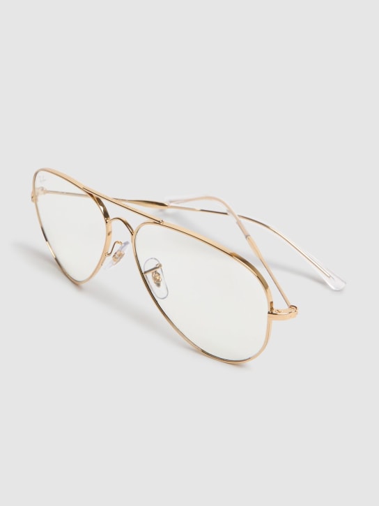 Ray-Ban: Occhiali da sole 3825 in metallo - Gold/Transparen - women_1 | Luisa Via Roma