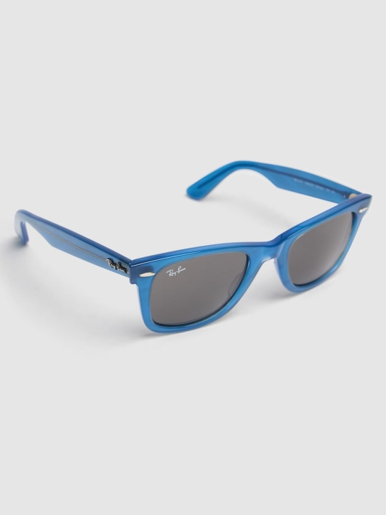 Ray-Ban: Photocromatic Wayfarer sunglasses - Blue - men_1 | Luisa Via Roma