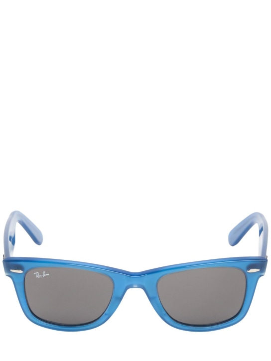 Ray-Ban: Photocromatic Wayfarer sunglasses - Blue - men_0 | Luisa Via Roma