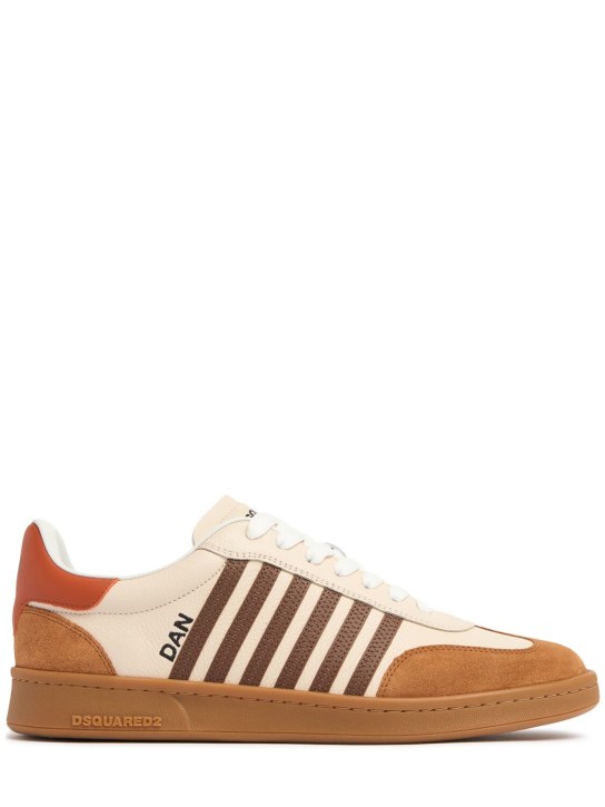 Dsquared2: Boxer low top sneakers - men_0 | Luisa Via Roma