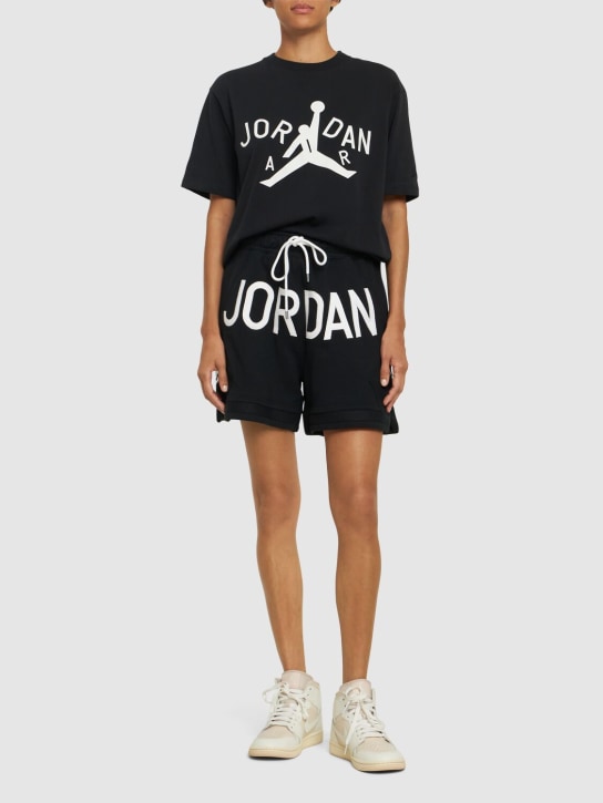 Nike: T-Shirt „Jordan x Nina Chanel Abney“ - Schwarz - women_1 | Luisa Via Roma