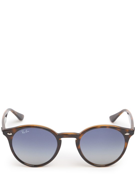 Ray-Ban: RB2180 round acetate sunglasses - men_0 | Luisa Via Roma