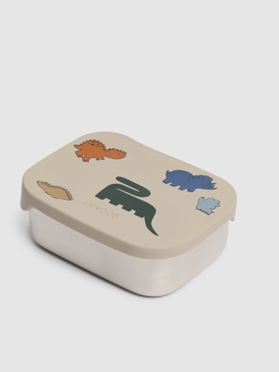 Liewood: Lunchbox aus Edelstahl mit Dinosaurierdruck - Bunt - kids-boys_1 | Luisa Via Roma