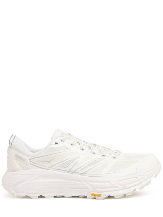 Hoka: Mafate Speed 2 sneakers - White/Lunar - men_0 | Luisa Via Roma