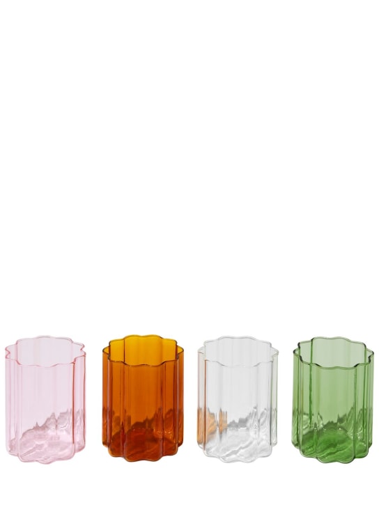 FAZEEK: Set of 4 Mixed glasses - ecraft_0 | Luisa Via Roma