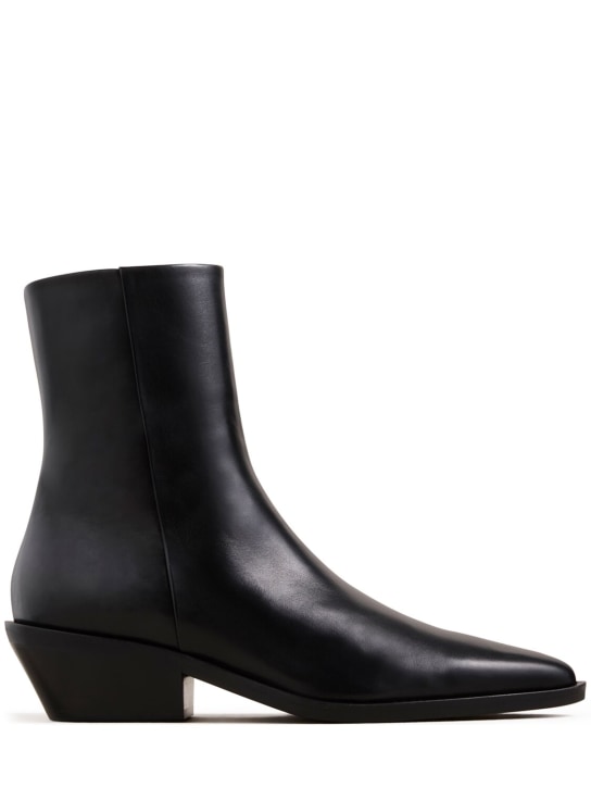 A.EMERY: Bottines en cuir Hudson 40 mm - Noir - women_0 | Luisa Via Roma