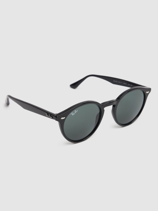 Ray-Ban: Lunettes de soleil rondes en acétate RB2180 - Noir - women_1 | Luisa Via Roma