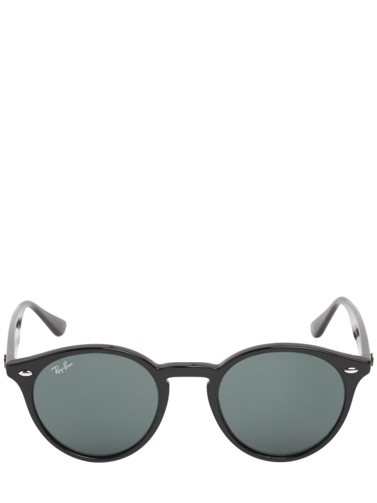 Ray-Ban: RB2180 round acetate sunglasses - Black - men_0 | Luisa Via Roma