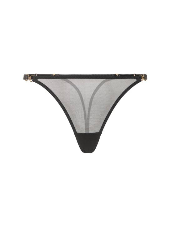 Bordelle: Tanga „Retta“ - Schwarz - women_0 | Luisa Via Roma