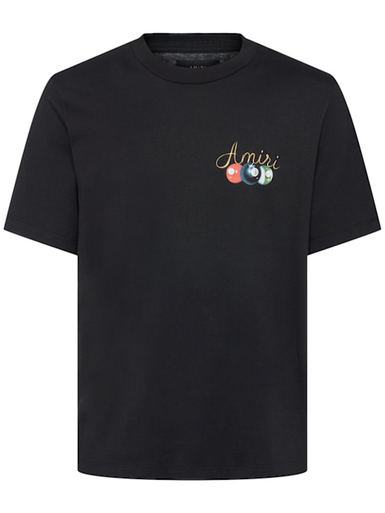Amiri: Pool Cue cotton t-shirt - men_0 | Luisa Via Roma