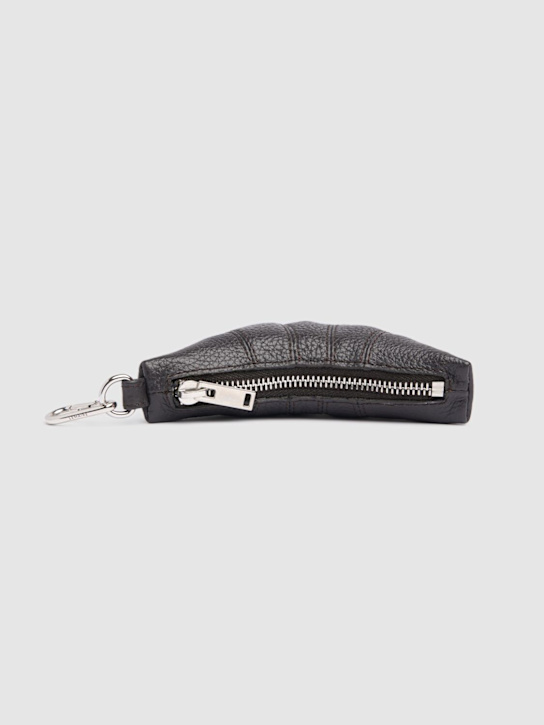 Lemaire: Mini Croissant keyring - Dark Chocolate - women_1 | Luisa Via Roma