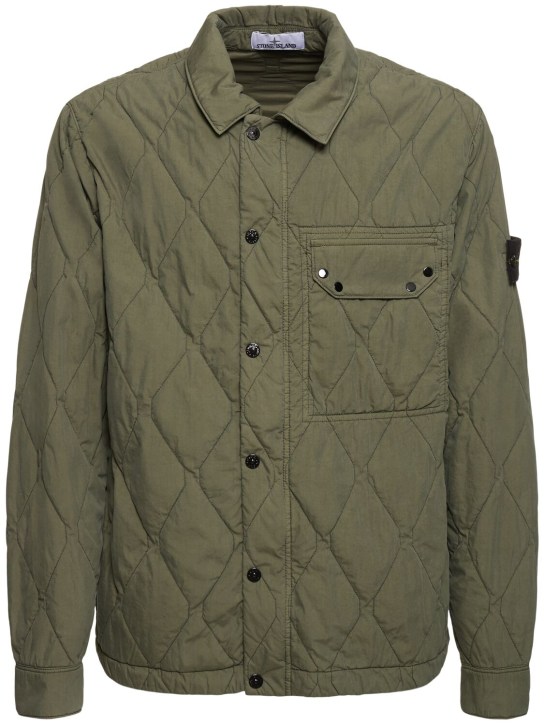 Stone Island: Light Outwear casual jacket - Musk - men_0 | Luisa Via Roma