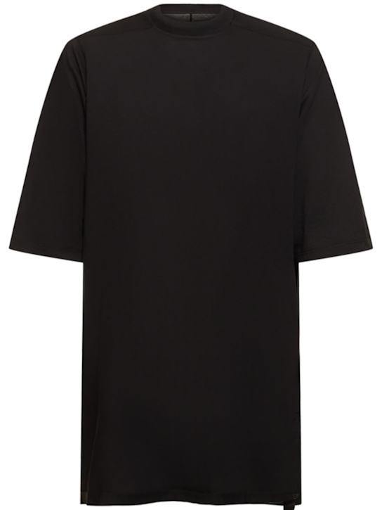 Rick Owens DRKSHDW: Jumbo SS cotton jersey t-shirt - men_0 | Luisa Via Roma