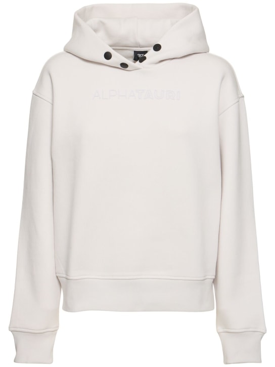 Alphatauri: Sweat-shirt à capuche Sera - Blanc Cassé - women_0 | Luisa Via Roma