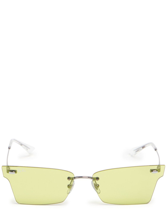 Ray-Ban: 3730 squared metal sunglasses - women_0 | Luisa Via Roma