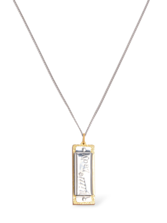 Lemaire: Harmonica necklace - men_0 | Luisa Via Roma