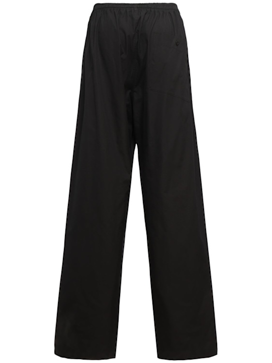 Lemaire: Heavy cotton poplin pajama pants - women_1 | Luisa Via Roma