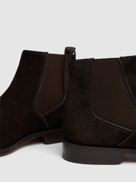 Boss: Derrek suede Chelsea boots - men_3 | Luisa Via Roma