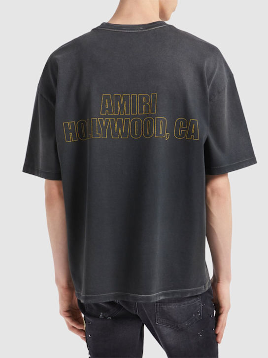 Amiri: Vintage MA Eagle OS t-shirt - Black - men_2 | Luisa Via Roma