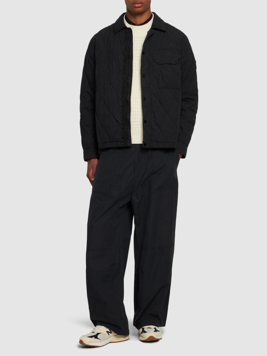 Stone Island: Light Outwear casual jacket - Noir - men_1 | Luisa Via Roma