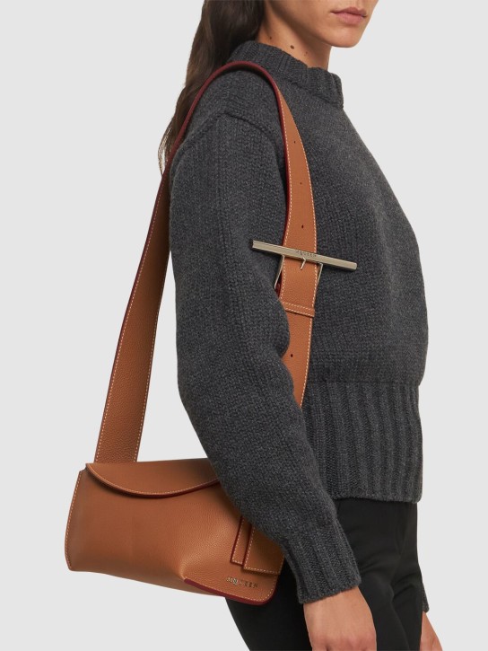 McQueen: McQueen T-Bar sling单肩包 - Pecan - women_2 | Luisa Via Roma