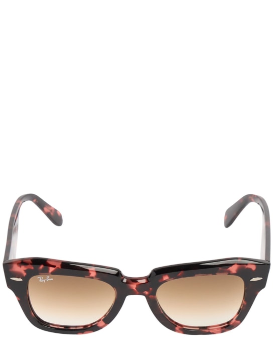 Ray-Ban: State Street sunglasses - Tortoiseshell/Brown - women_0 | Luisa Via Roma