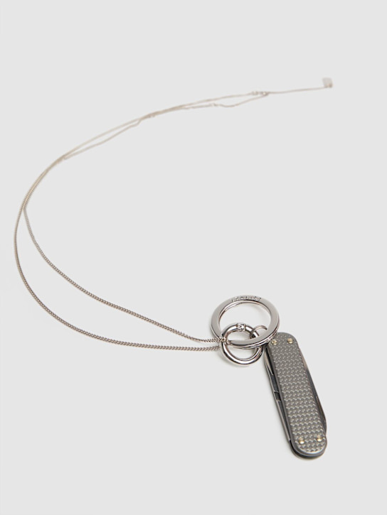 Lemaire: Mini Swiss Knife necklace - men_1 | Luisa Via Roma