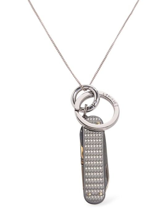 Lemaire: Mini Swiss Knife necklace - men_0 | Luisa Via Roma