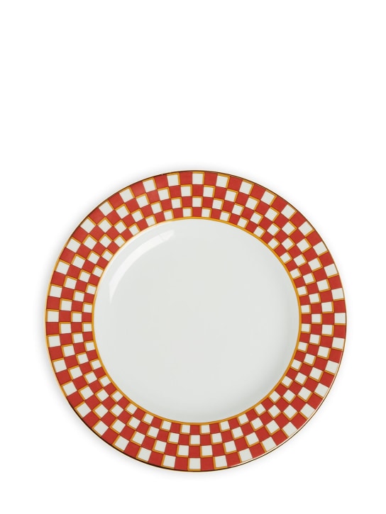 La Double J: Set of 2 Apollo dinner plates - Red - ecraft_3 | Luisa Via Roma
