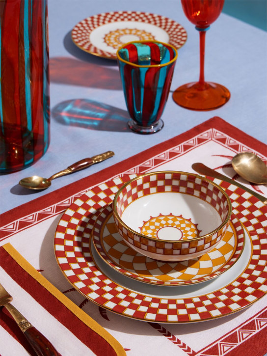 La Double J: Set of 2 Apollo snack bowls - Red - ecraft_2 | Luisa Via Roma