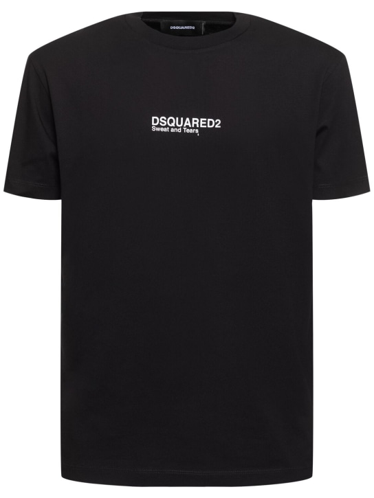 Dsquared2: Cool fit t-shirt - men_0 | Luisa Via Roma