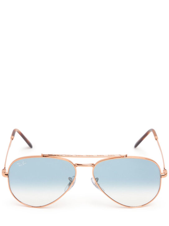 Ray-Ban: New aviator metal sunglasses - men_0 | Luisa Via Roma