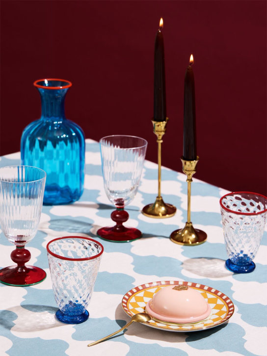 La Double J: Set di 4 bicchieri Murano - Trasparente - ecraft_1 | Luisa Via Roma