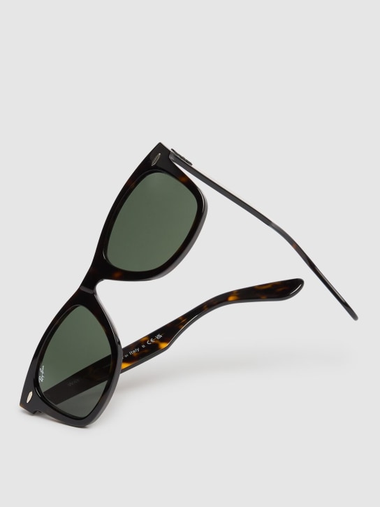 Ray-Ban: Original Wayfarer classic sunglasses - Tortoiseshell/Green - men_1 | Luisa Via Roma