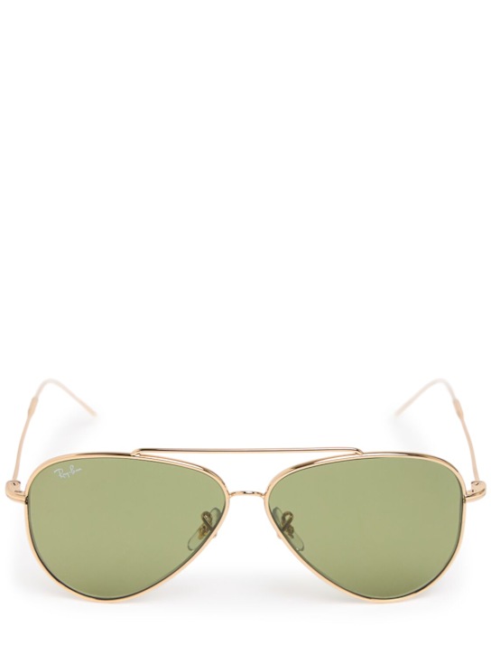 Ray-Ban: Aviator Reverse metal sunglasses - women_0 | Luisa Via Roma