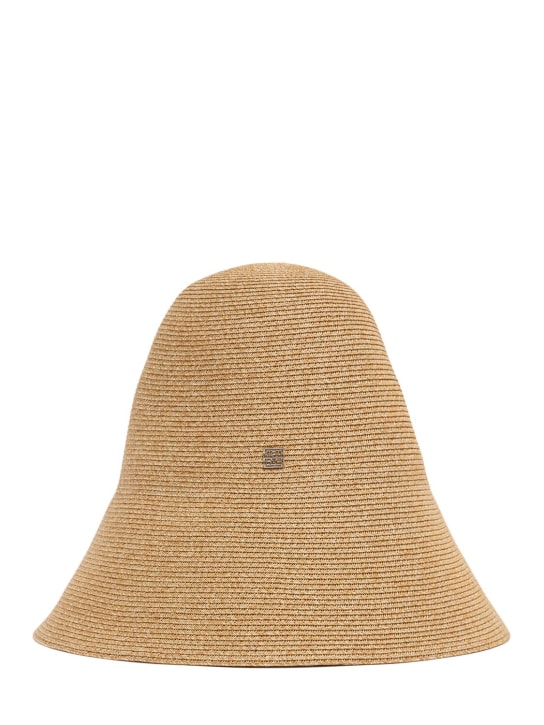 Toteme: Woven paper & straw hat - women_0 | Luisa Via Roma