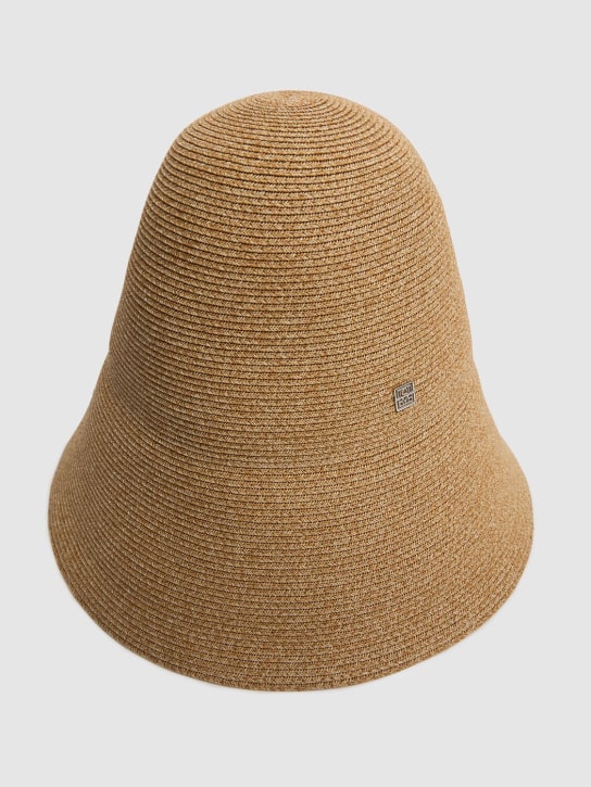 Toteme: Woven paper & straw hat - women_1 | Luisa Via Roma