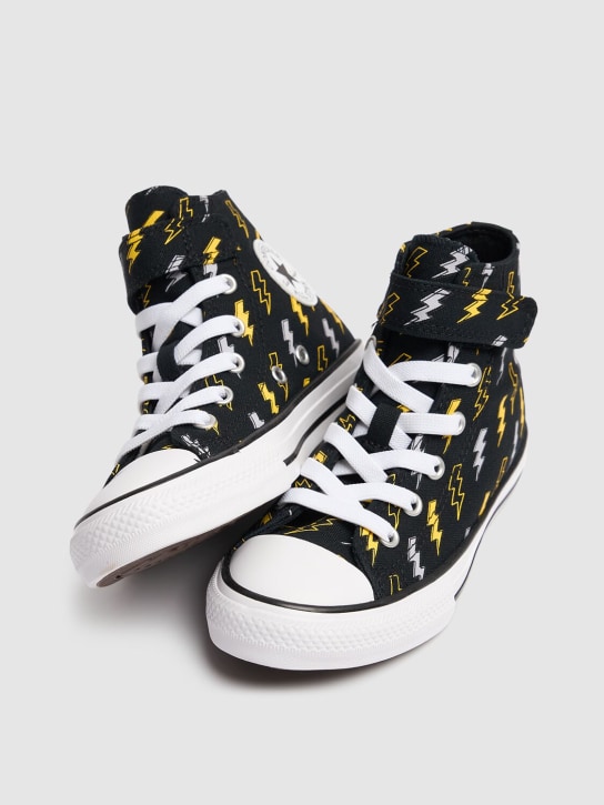 Converse: Sneakers aus Baumwollcanvas mit Druck "Skate" - Schwarz/Multi - kids-boys_1 | Luisa Via Roma